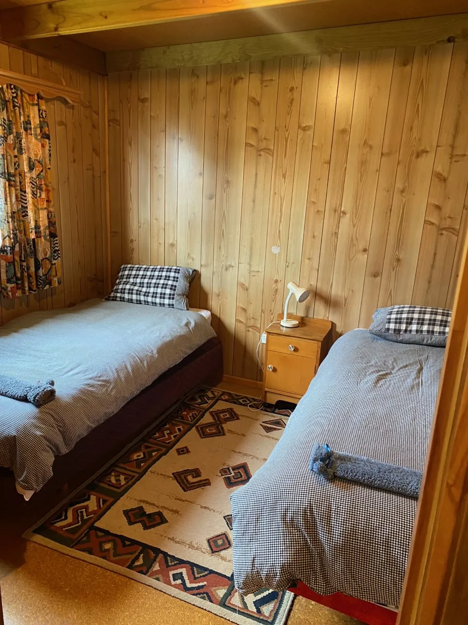 Two single beds in Bach A’s second bedroom